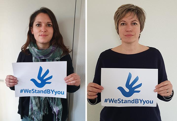 Members of Parliament from Switzerland take over godparenthood for Ala Sharko, Anastasiya Mirontsava and Viktoryia Mirontsava