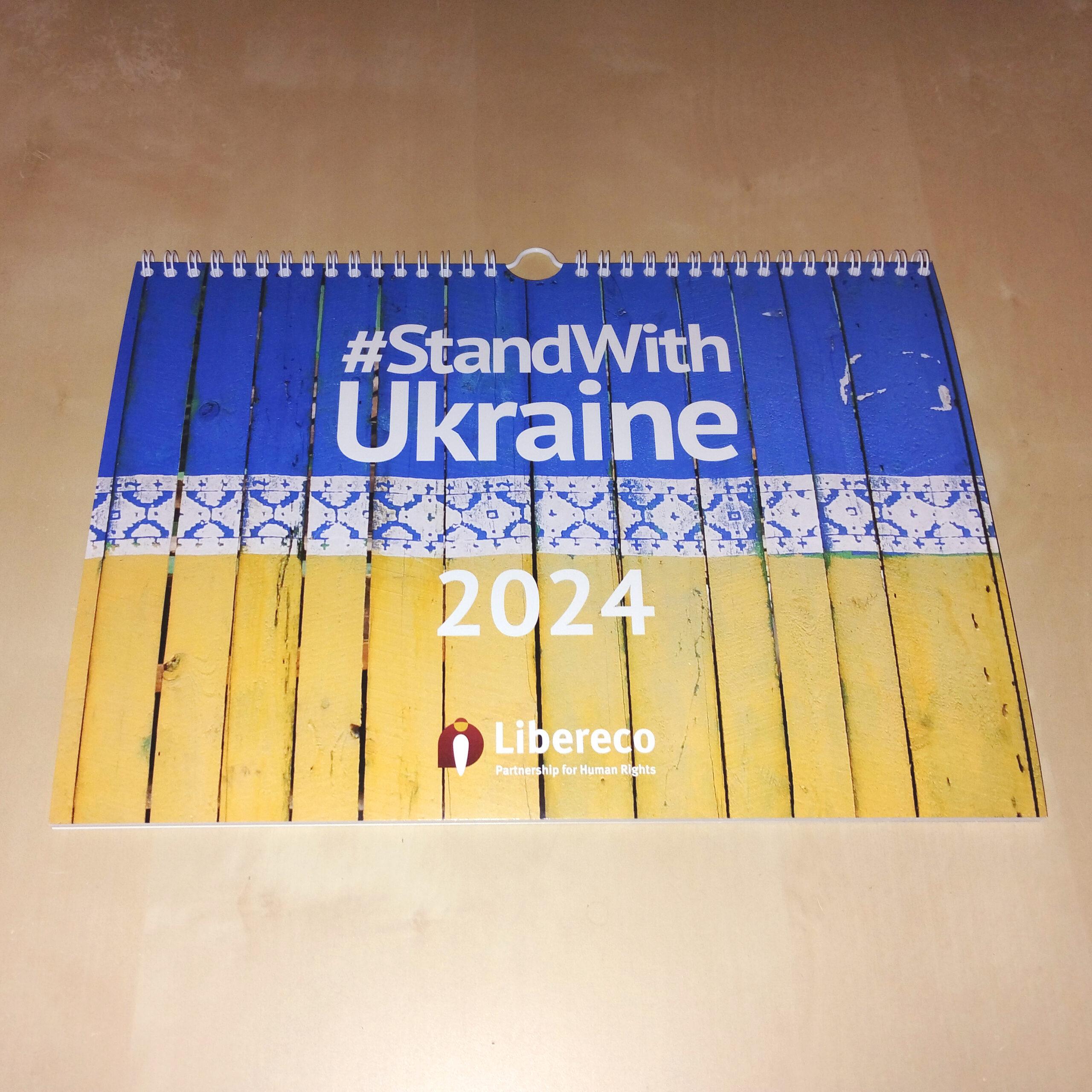 Wandkalender 2024 kaufen und unsere Ukraine-Hilfe unterstützen
