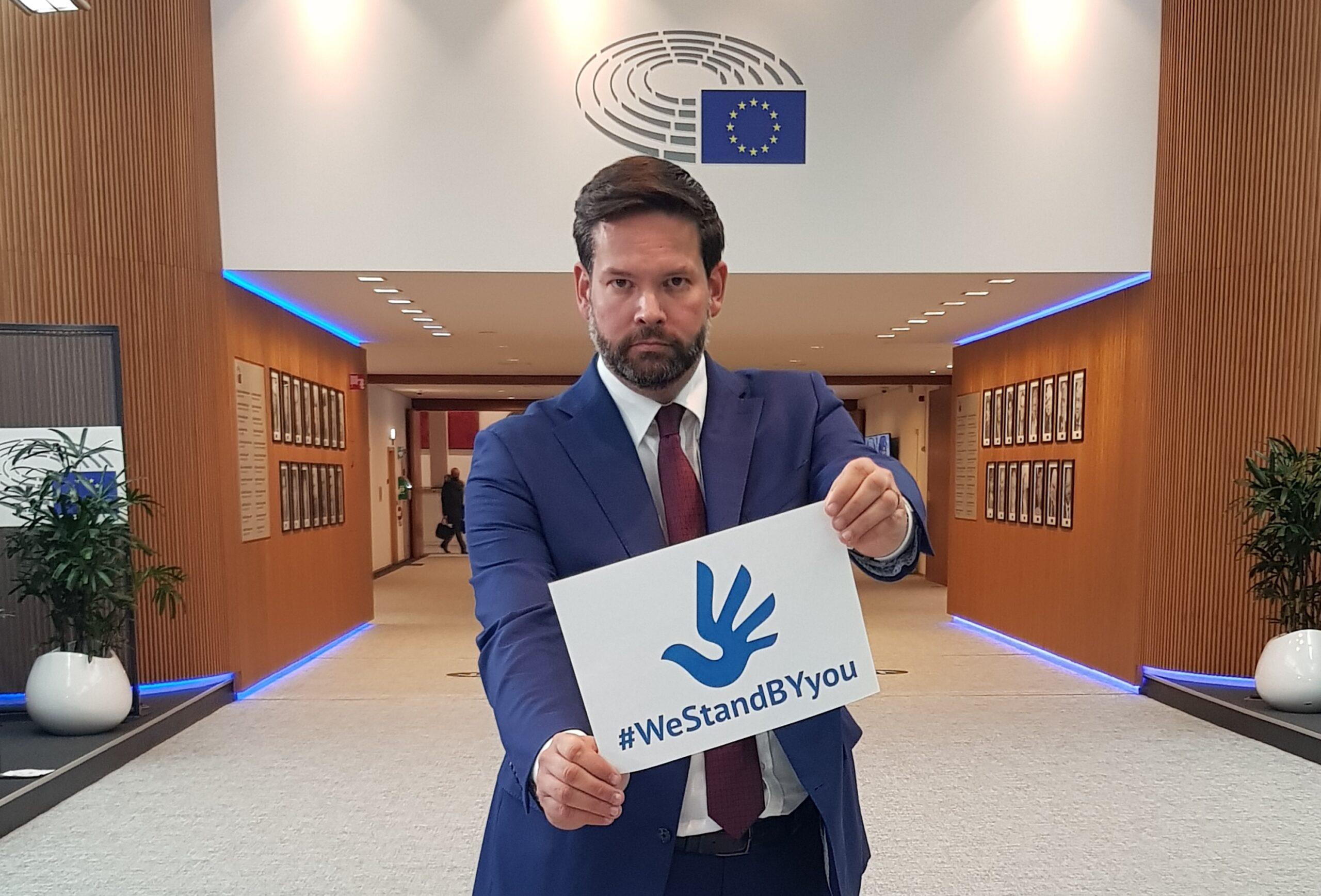 Members of Parliament from Germany, Austria and the UK adopt political prisoners Ala Lapatka, Henadz Mazheika and Dzmitry Tur