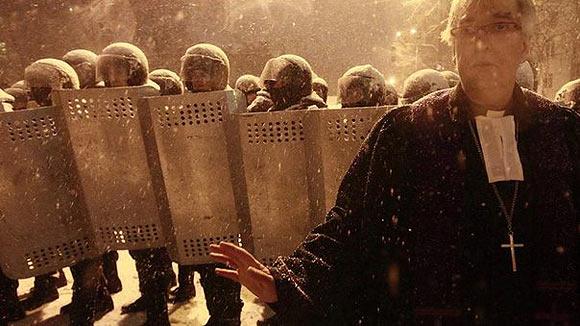 Demonstrations in Ukraine: Call for donations St. Catherine Church