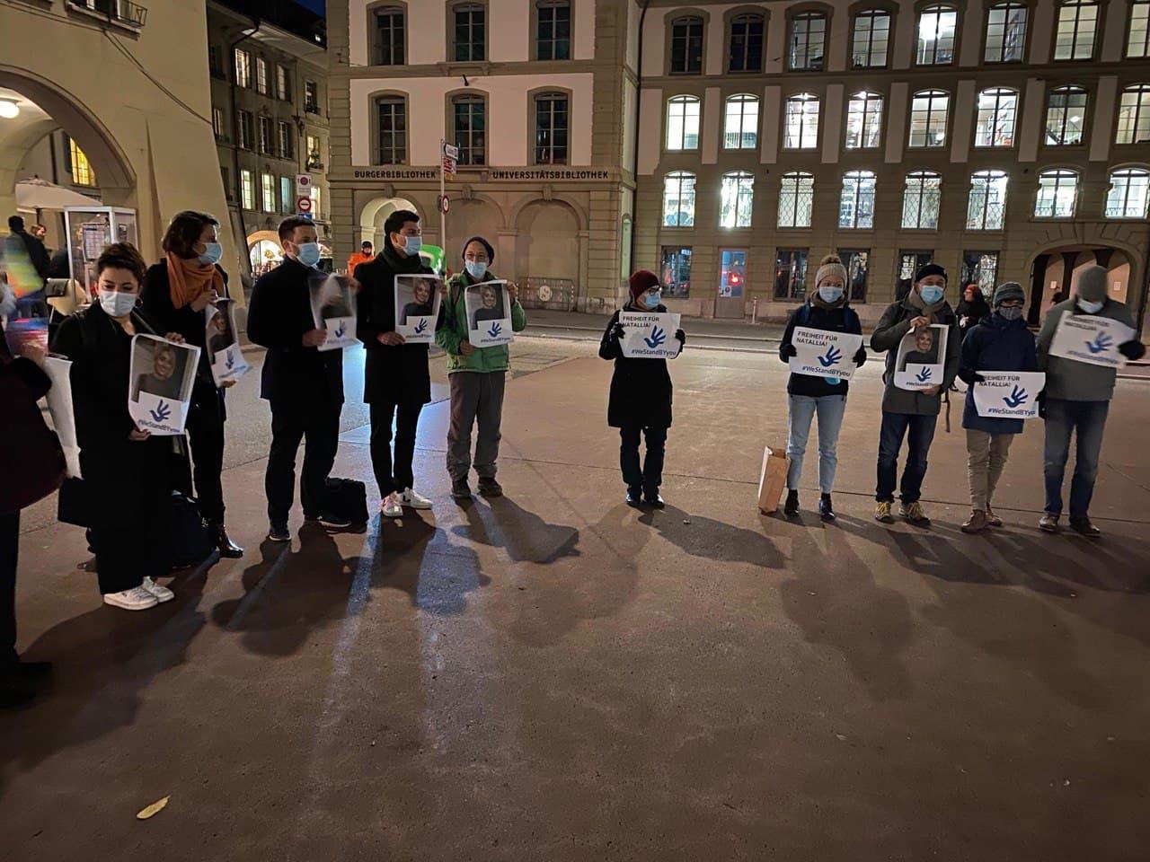 Natallia Hersche: Imprisoned as a political prisoner in Belarus for two months