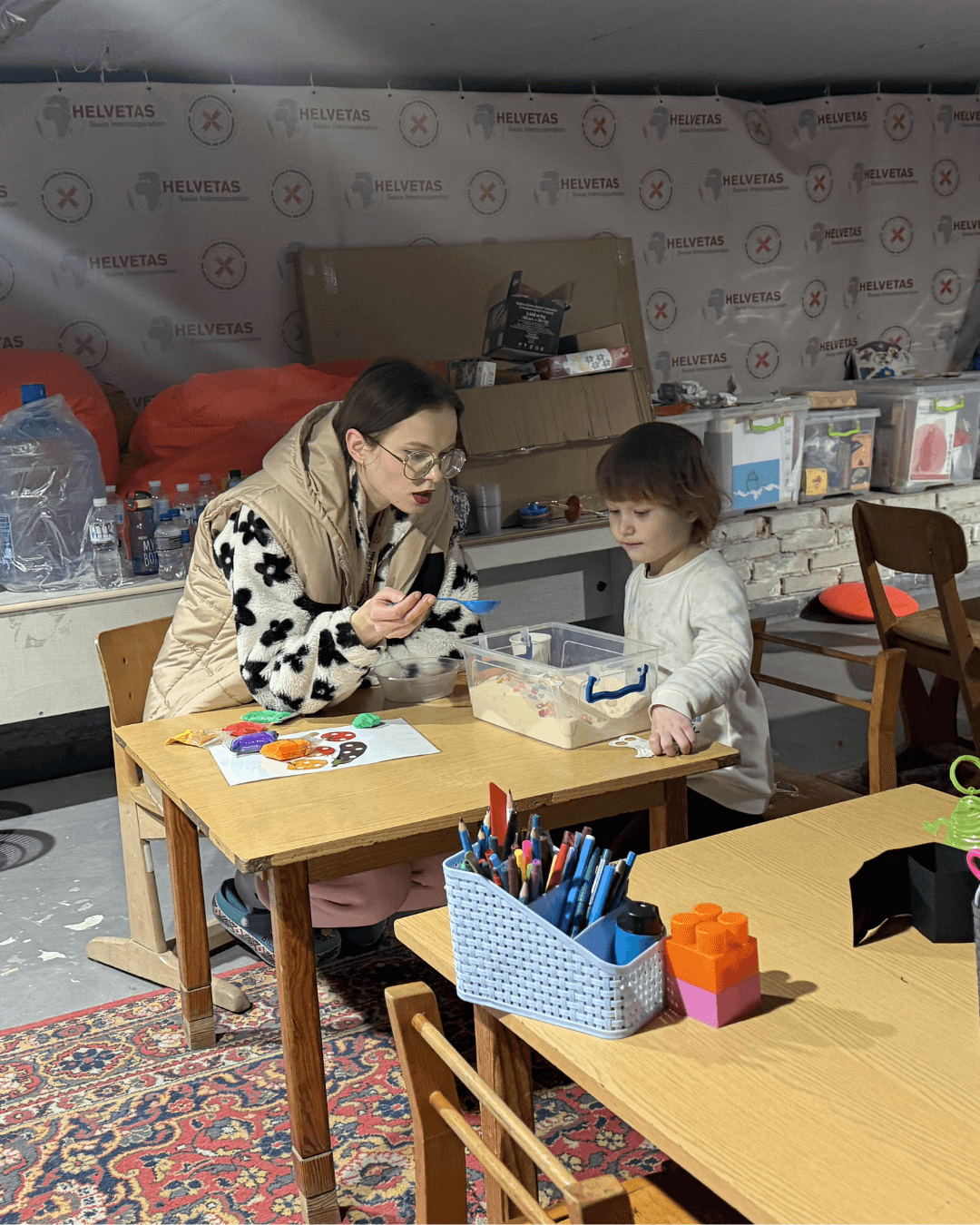 How do you survive winter in Kharkiv?